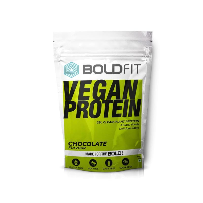 Boldfit Plant Protein Powder For Men & Women - Vegan Plant Protein Powder For Men & Women - Supports Metabolism, Immunity & Antioxidant - Chocolate-picture-47
