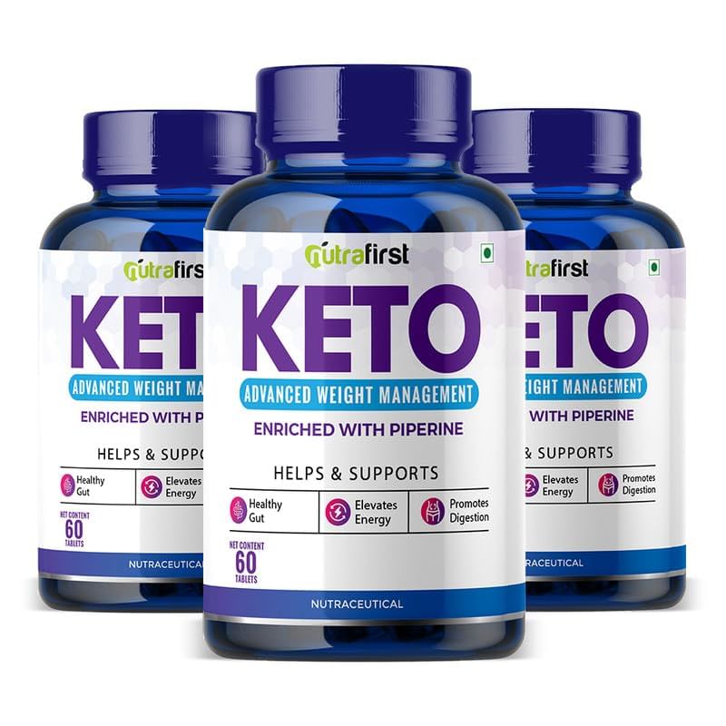 

NutraFirst Keto Advanced Tablets 60 - 3B (3 X 60 Tablets)