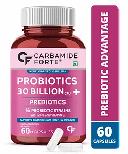 Carbamide Forte Probiotics Supplement 30 Billion for Women & Men