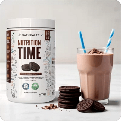 

NATURALTEIN Nutrition Time Oreo Chocolate - 750 gms