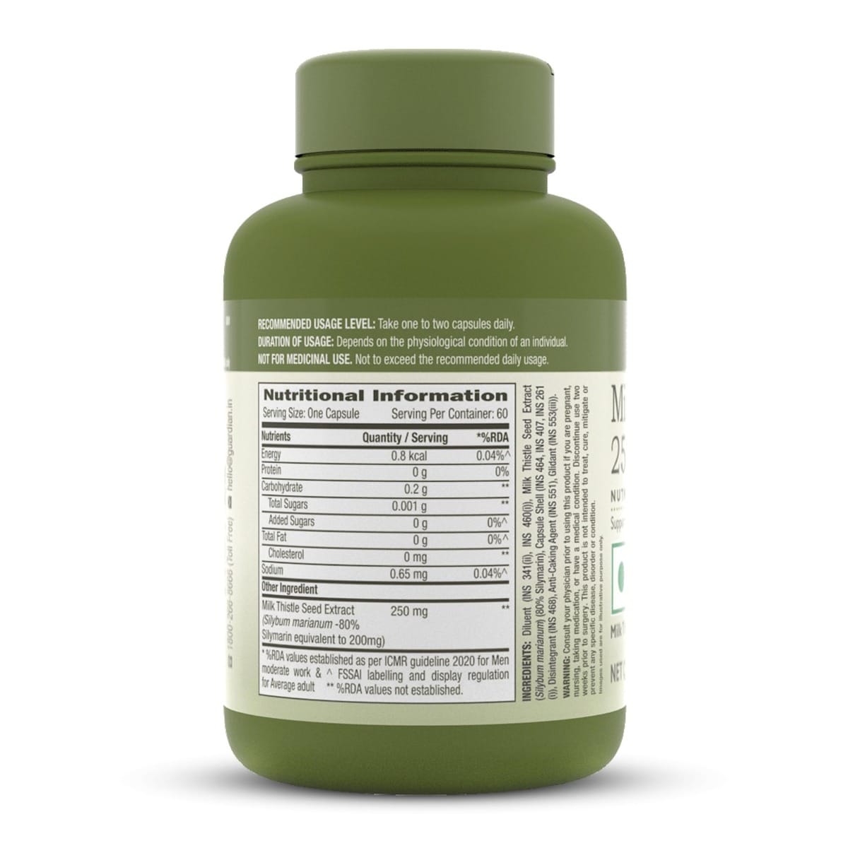 GNC Herbal Plus Milk Thistle Removes Liver Toxins Protects Liver