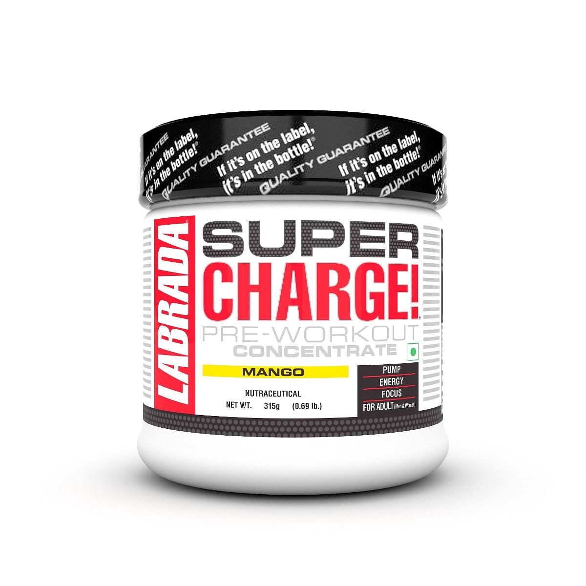 

Labrada Supercharge Preworkout Mango 315g