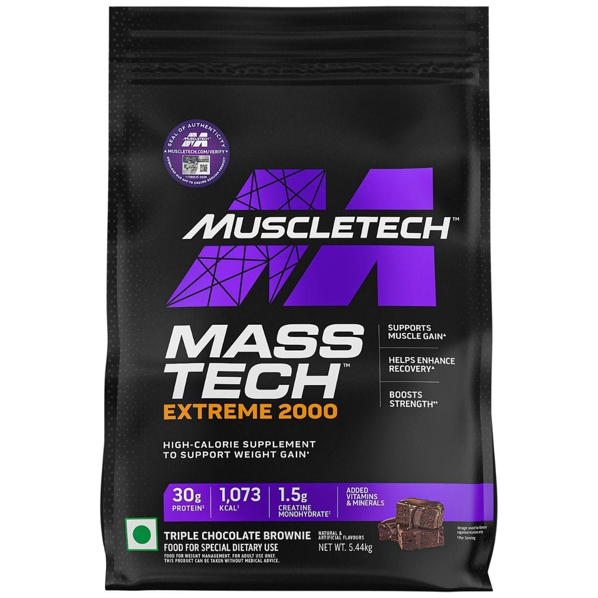 Muscletech Mass-Tech Extreme 2000 Triple Chocolate Brownie