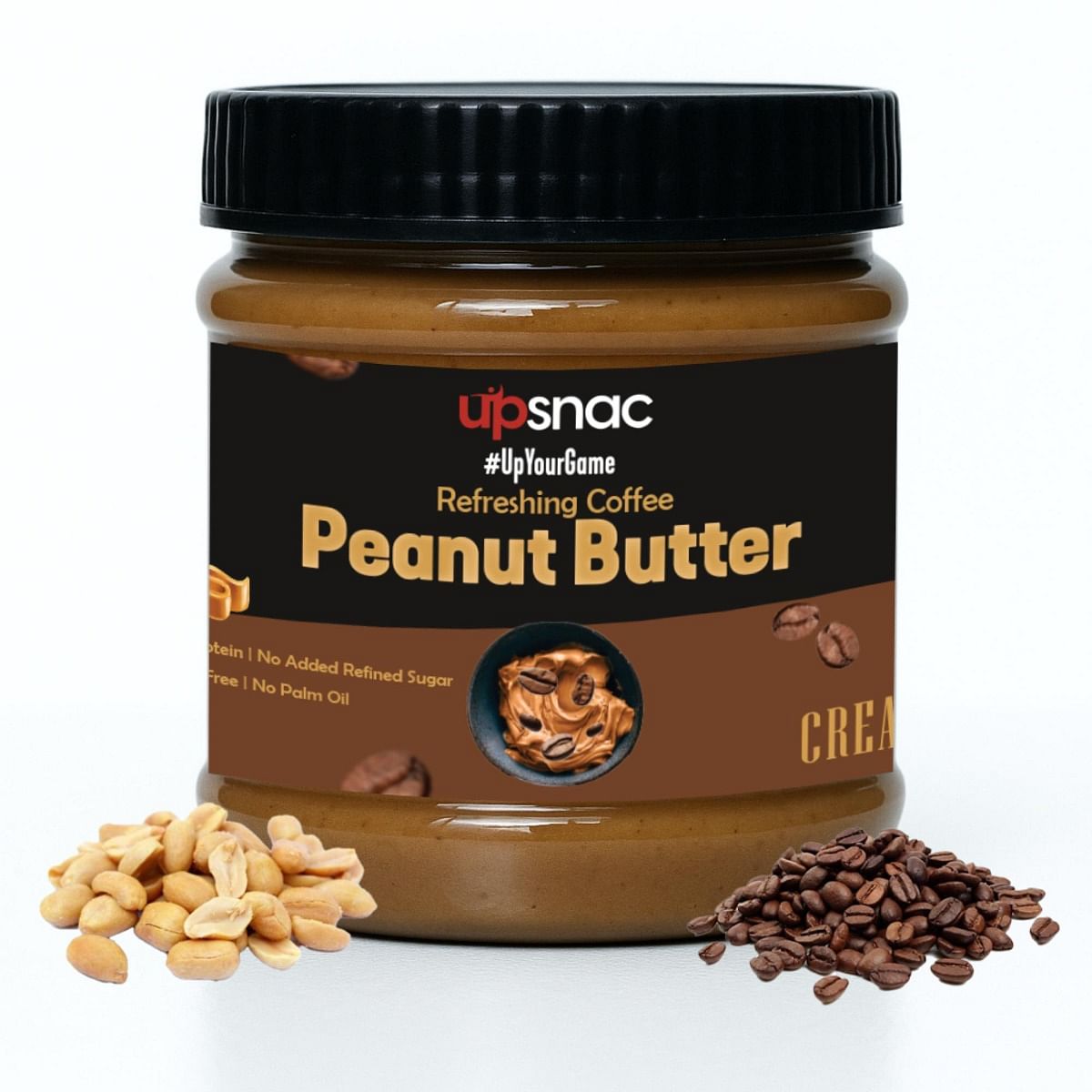 

Upsnac Refreshing Coffee Peanut Butter (Creamy) 300g
