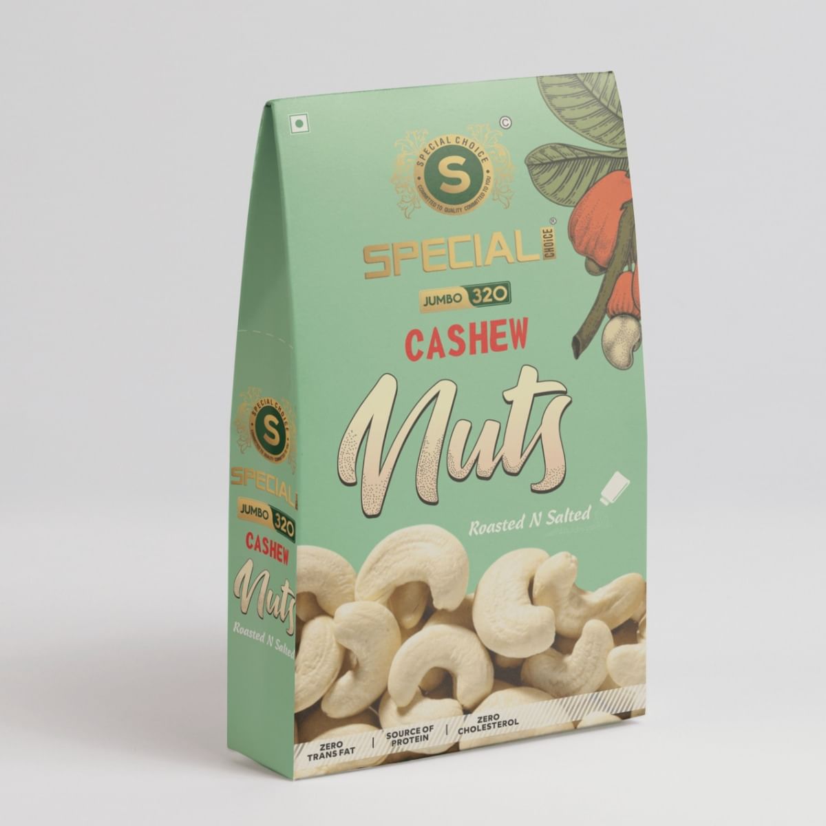 

Special Choice Cashew Nuts Roasted And Salted Vacuum Pack 250g x 4