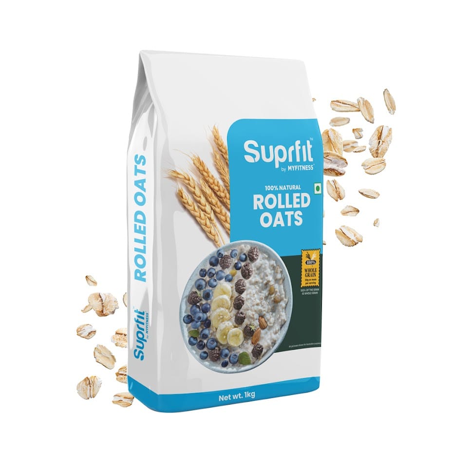 Suprfit 100% Natural 1kg - Rolled Oats