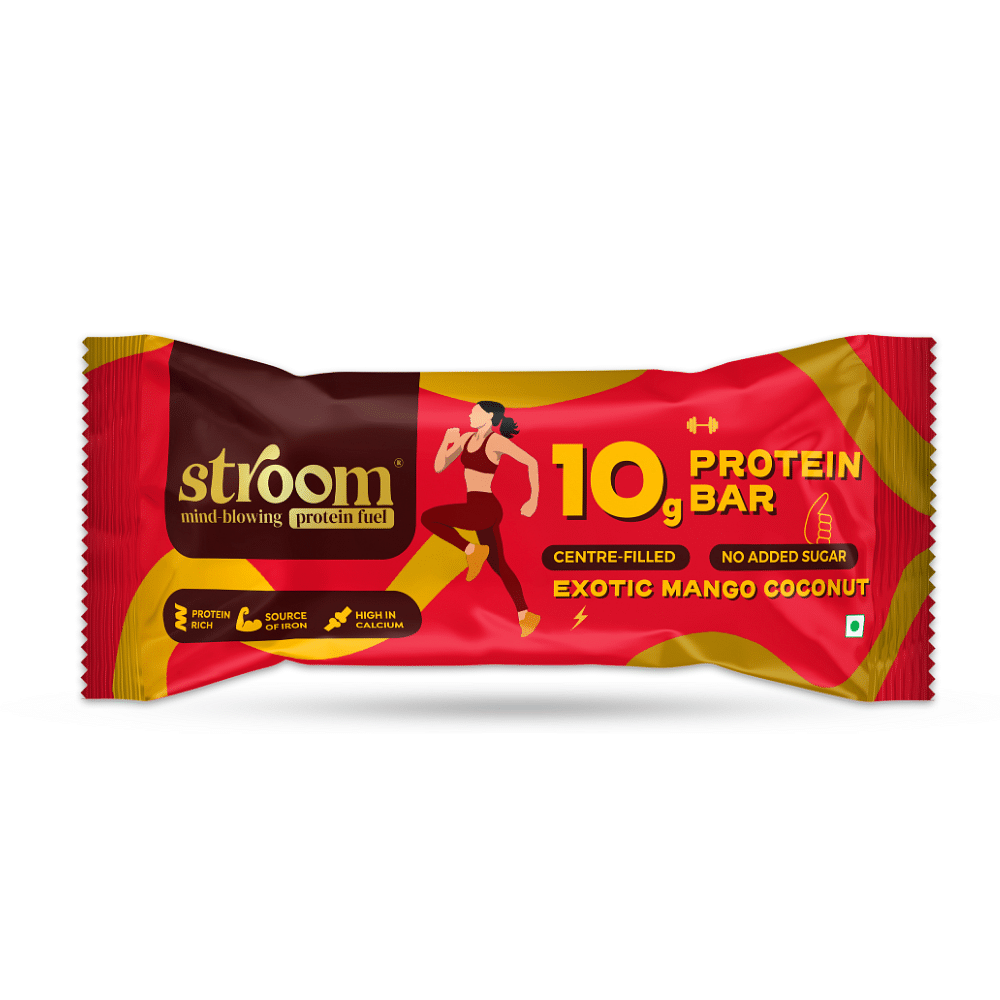 

STROOM-Exotic Mango Coconut 10G Protein Bar - Single