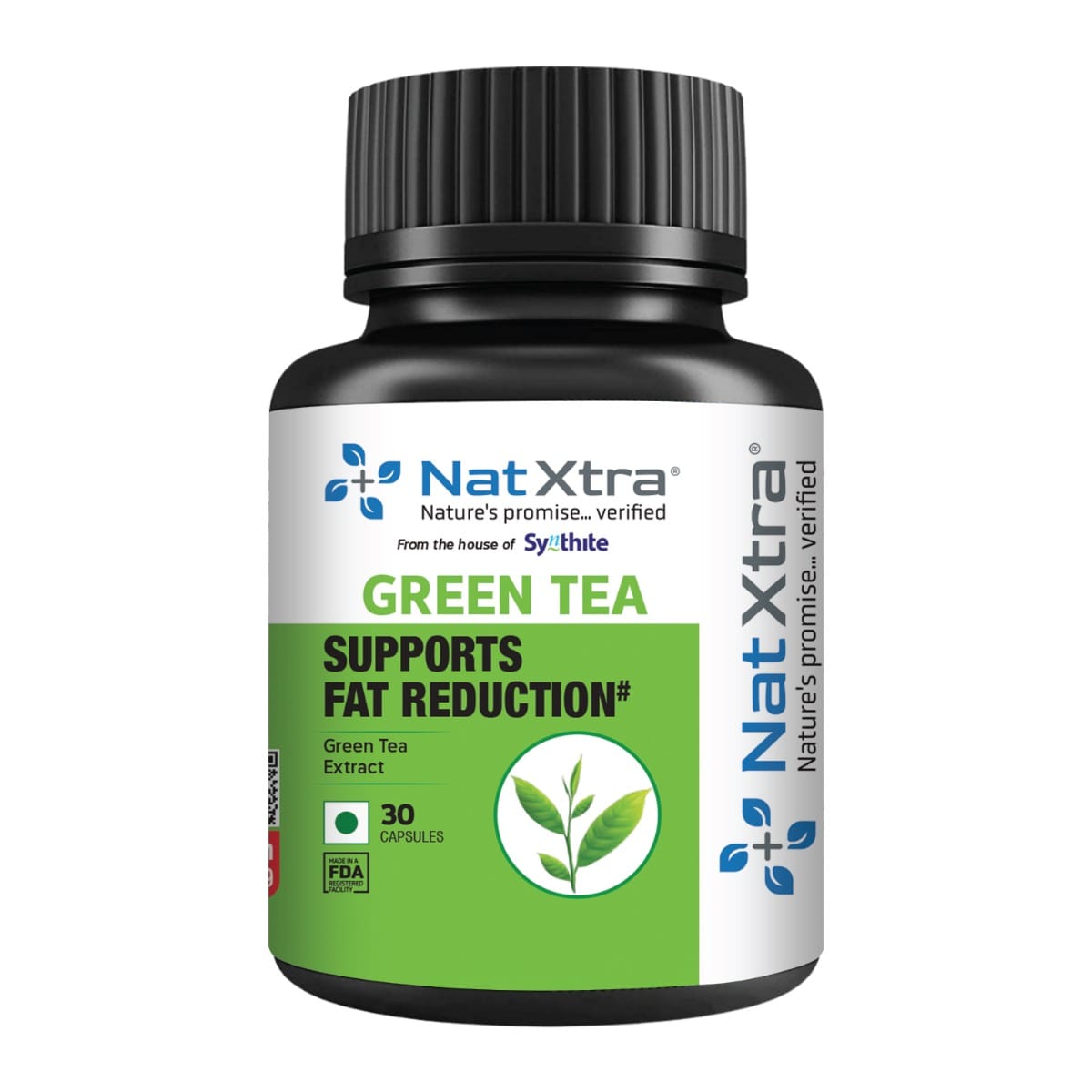 

Natxtra Green Tea | Detox & Weight Management | Fights Aging, Reduces Oxidative Stress & Promotes Fat Metabolism | 30 Veg Capsules