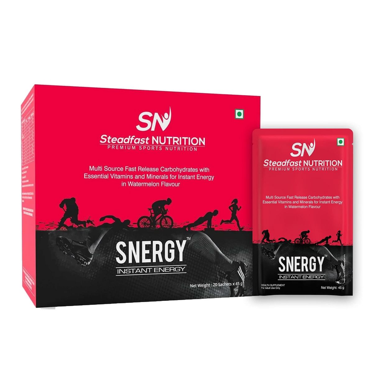 

Steadfast Nutrition Snergy | Instant Energy & Hydration | Essential Vitamins & Minerals | Energy Drink & Pre workout Supplements for Men & Women | ...
