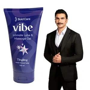 Bold Care Vibe Tingling - Natural Personal Lubricant for Men and Women - Water Based Lube - Skin Friendly, Silicone and Paraben Free - No Side Effects