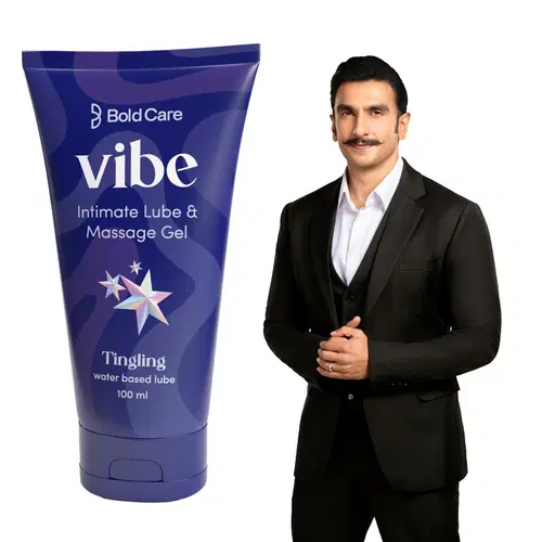 Bold Care Vibe Tingling - Natural Personal Lubricant for Men and Women - Water Based Lube - Skin Friendly, Silicone and Paraben Free - No Side Effects - 100 ml Bold Care Vibe Tingling - Natural Personal Lubricant for Men and Women - Water Based Lube - Skin Friendly, Silicone and Paraben Free - No Side Effects - 100 ml