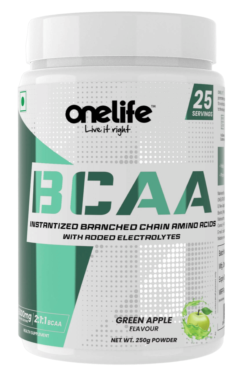 

Onelife BCAA Green Apple - 250gm