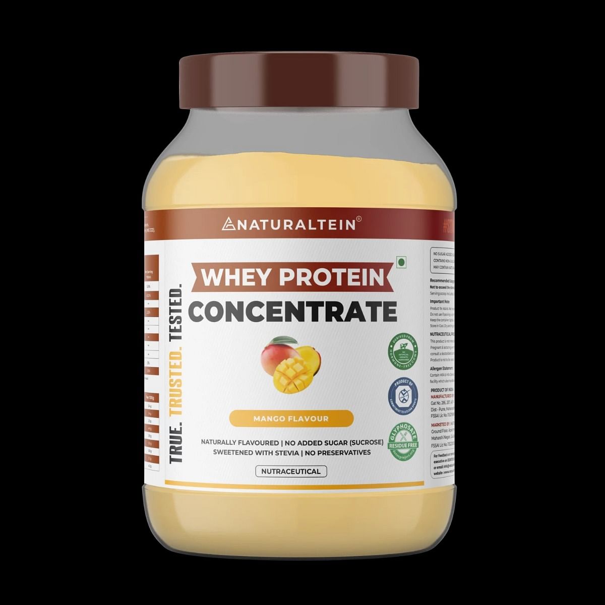 

NATURALTEIN Whey Protein Concentrate Mango - 1 kg