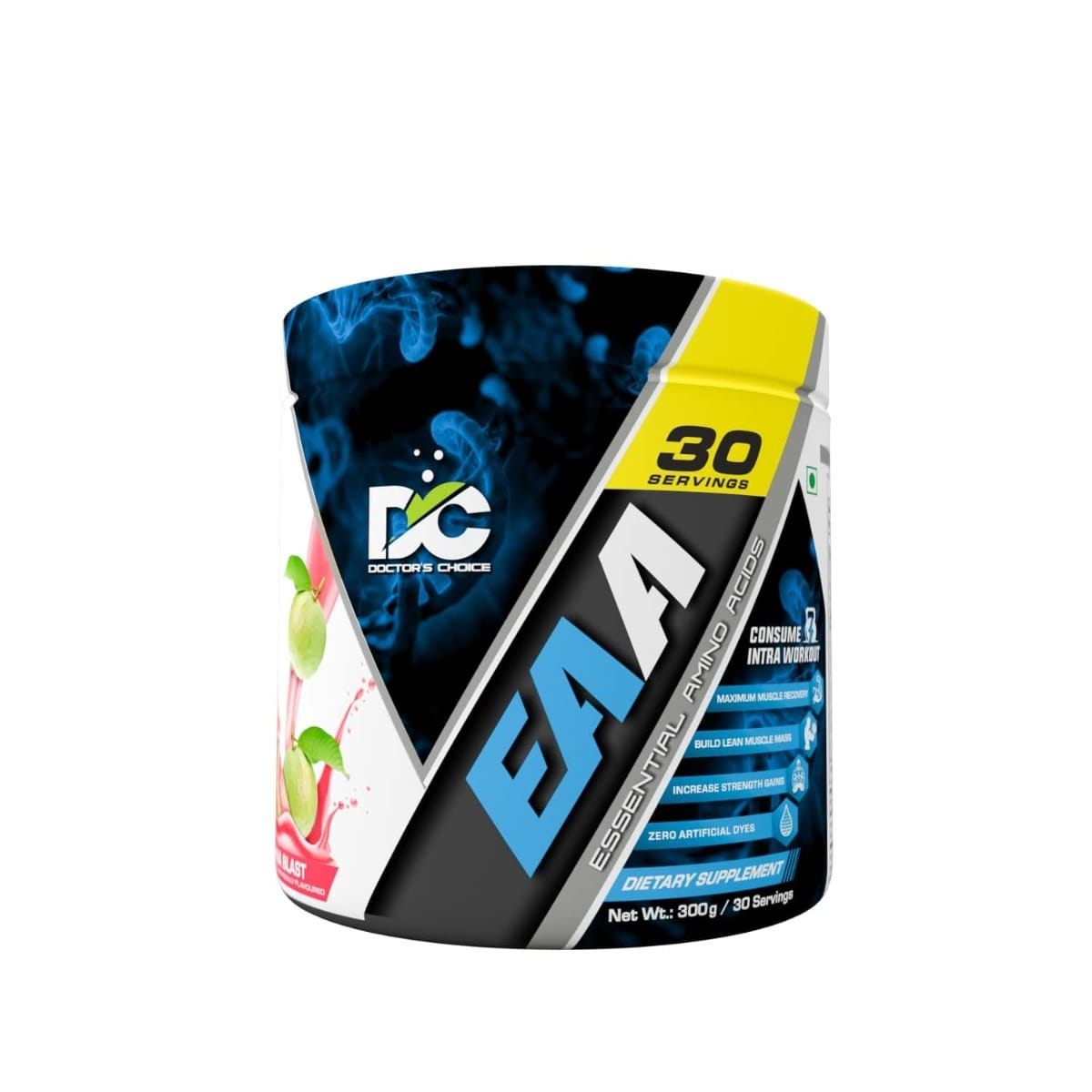 DC DOCTOR'S CHOICE EAA (Essential Amino Acids) BCAA for Intra-Workout/Post Workout (Guava)