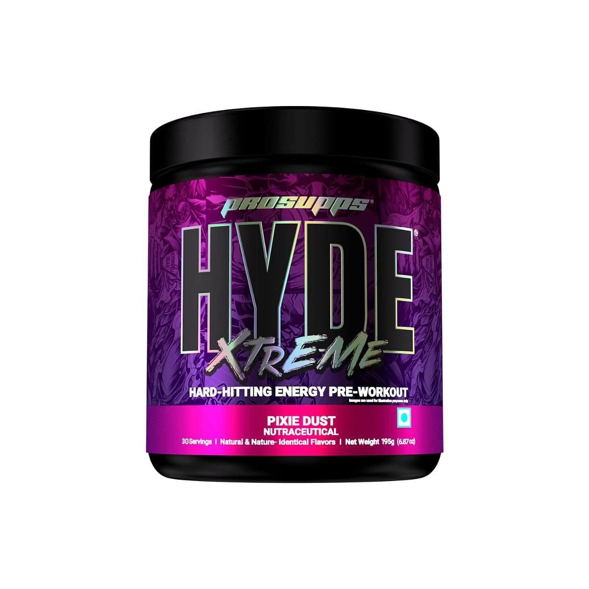 

Prosupps Hyde Hard Hitting Energy Pre - Workout [30 Servings,pixie dust]