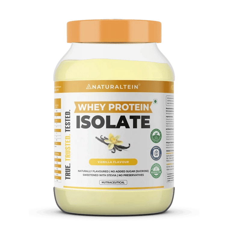 

NATURALTEIN Whey Protein Isolate Vanilla - 1 kg