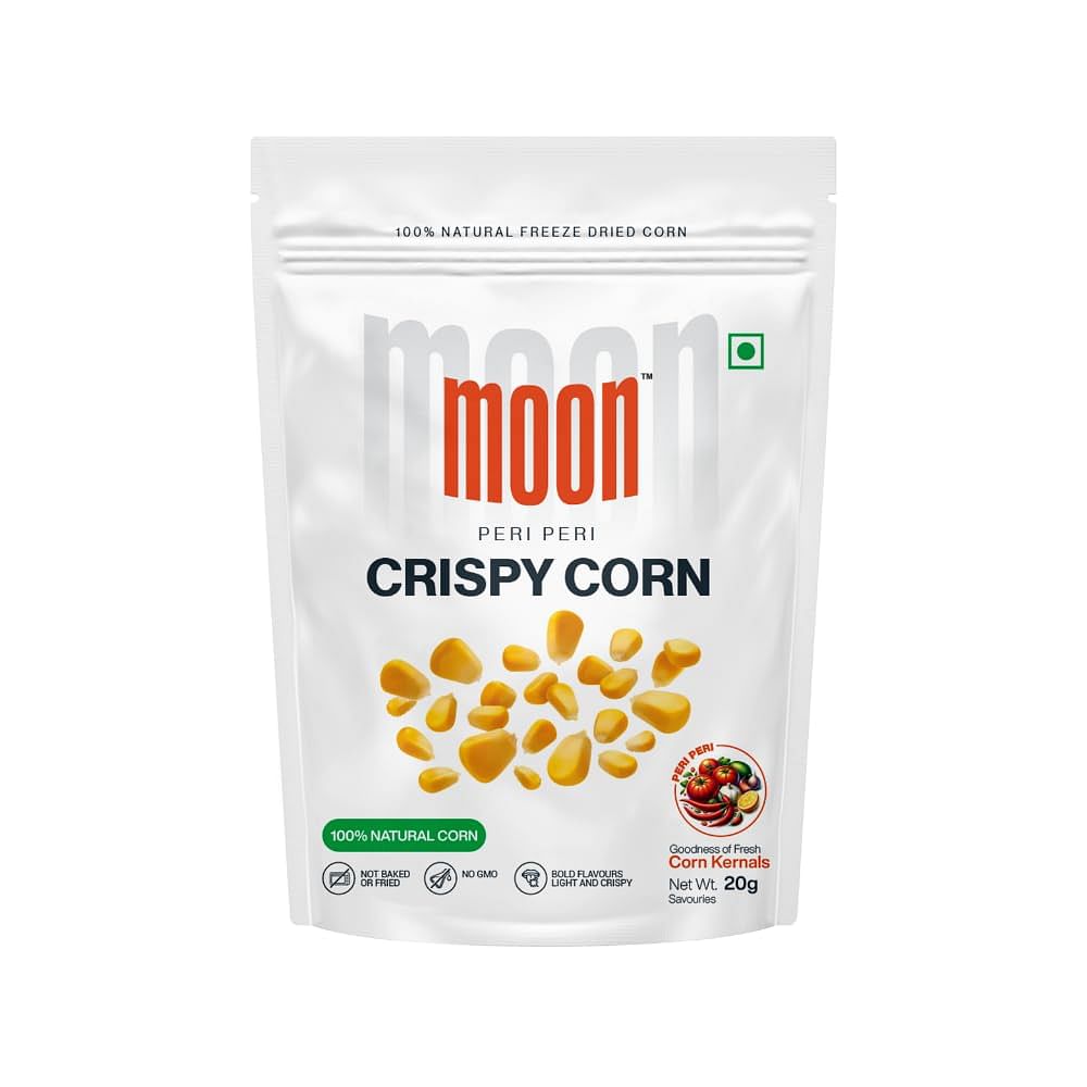 

Moon Peri Peri Crispy Corn Pack of 01 100g ( 20g X 1)