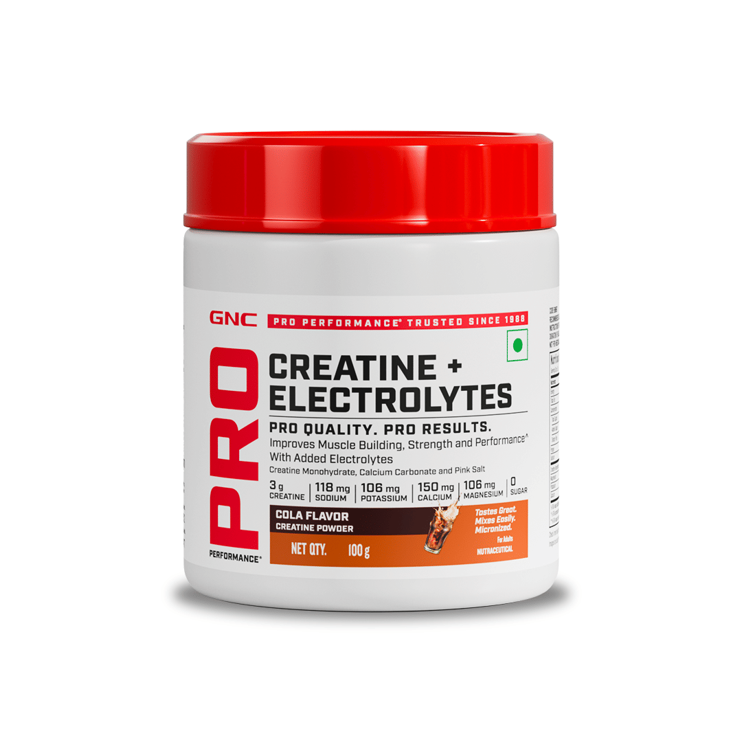 

GNC Creatine+ Electrolytes | 3g Creatine Monohydrate + Sodium, Potassium, Calcium, Magnesium | Boosts Muscle Growth, Hydration, Energy & Re...