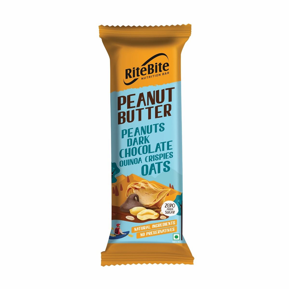 

RiteBite Nutrition Bar, Peanut Butter - 40g