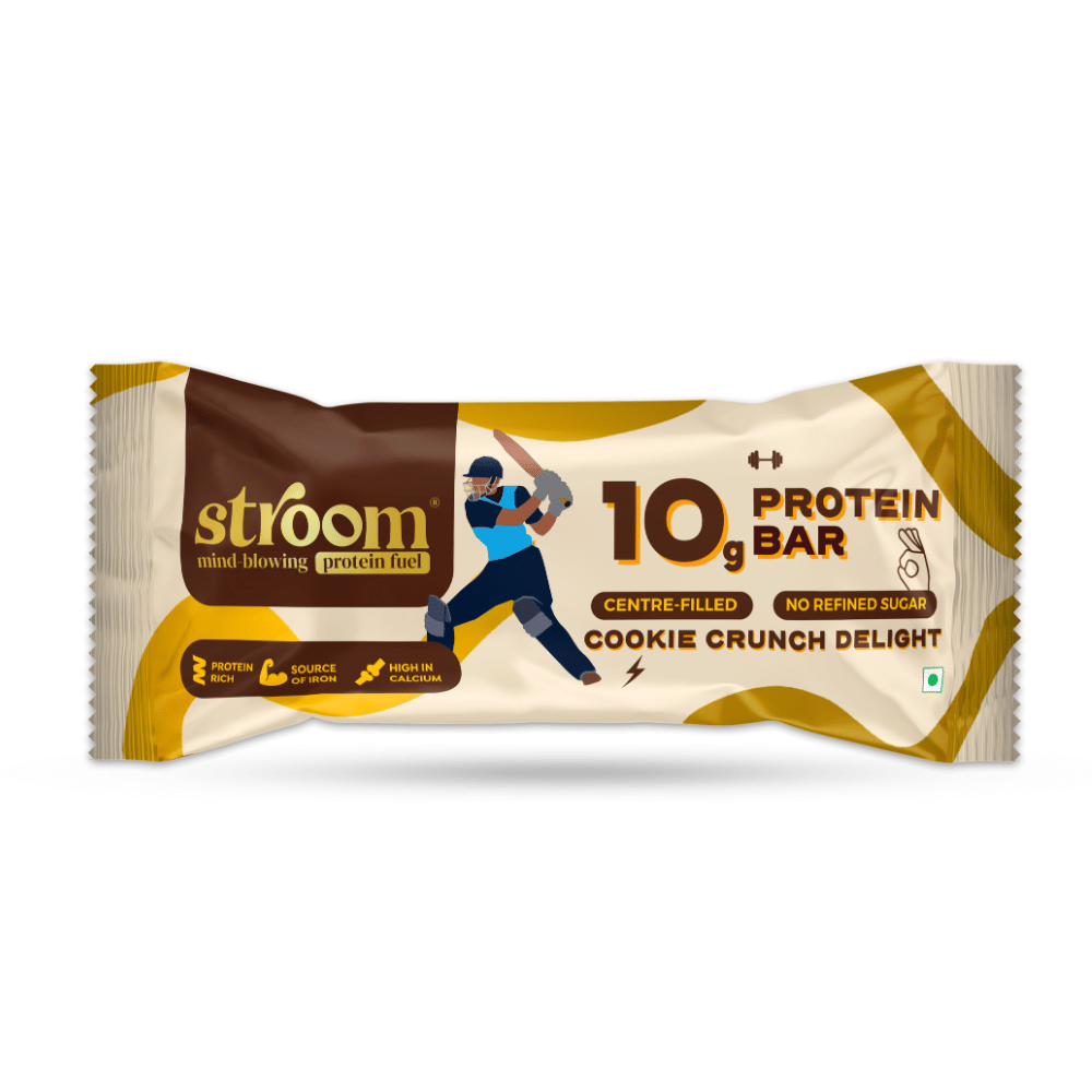

STROOM-Cookie Crunch Delight 10G protein Bar - Single
