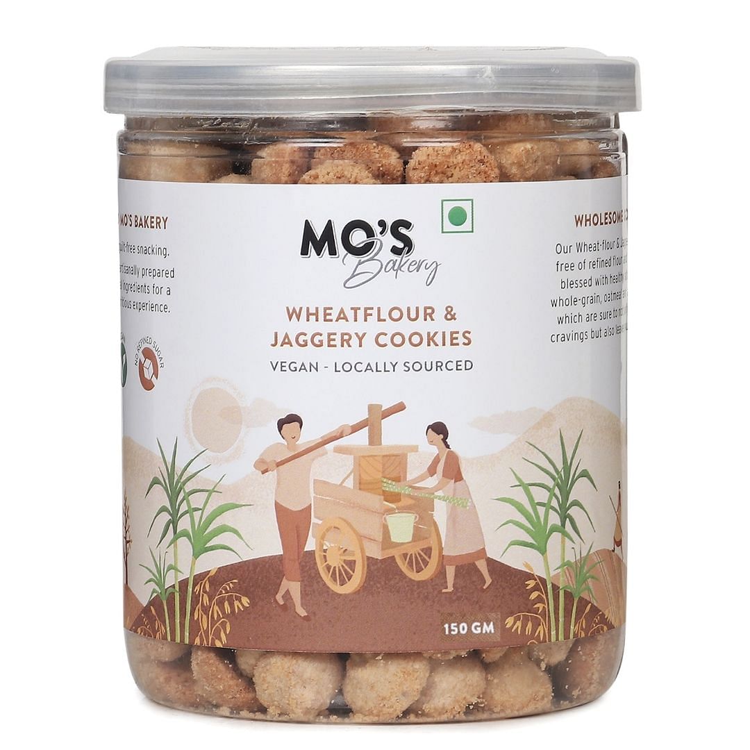 

Mo's Bakery Wheatflour & Jaggery Cookies - 150g