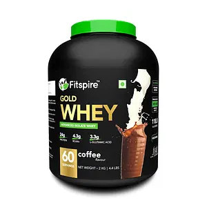 Fitspire Advanced Isolate Gold Whey Protein - Coffee