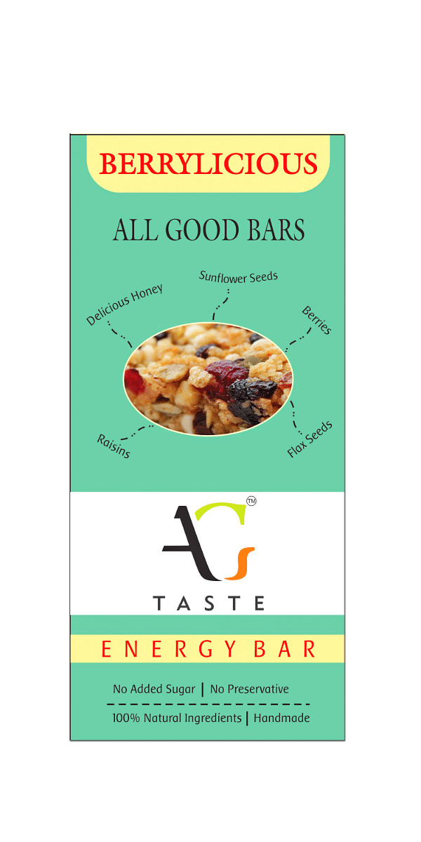 

AG Taste Energy Bars - Berrylicious