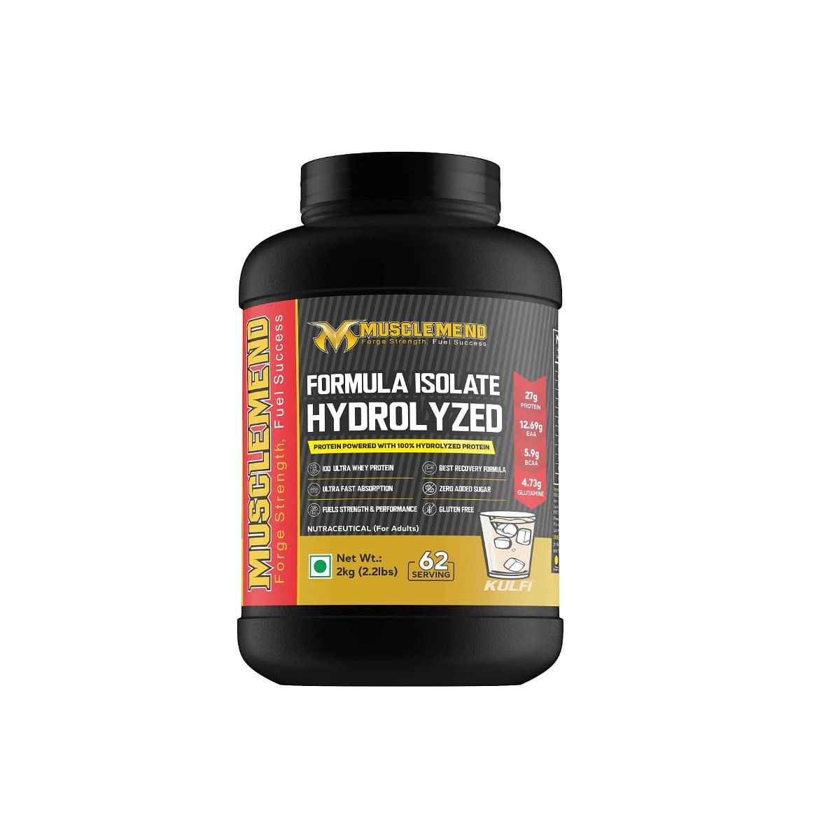 

MUSCLEMEND FORMULA Whey Protein Isolate Hydrolyzed (Kulfi) 2kg