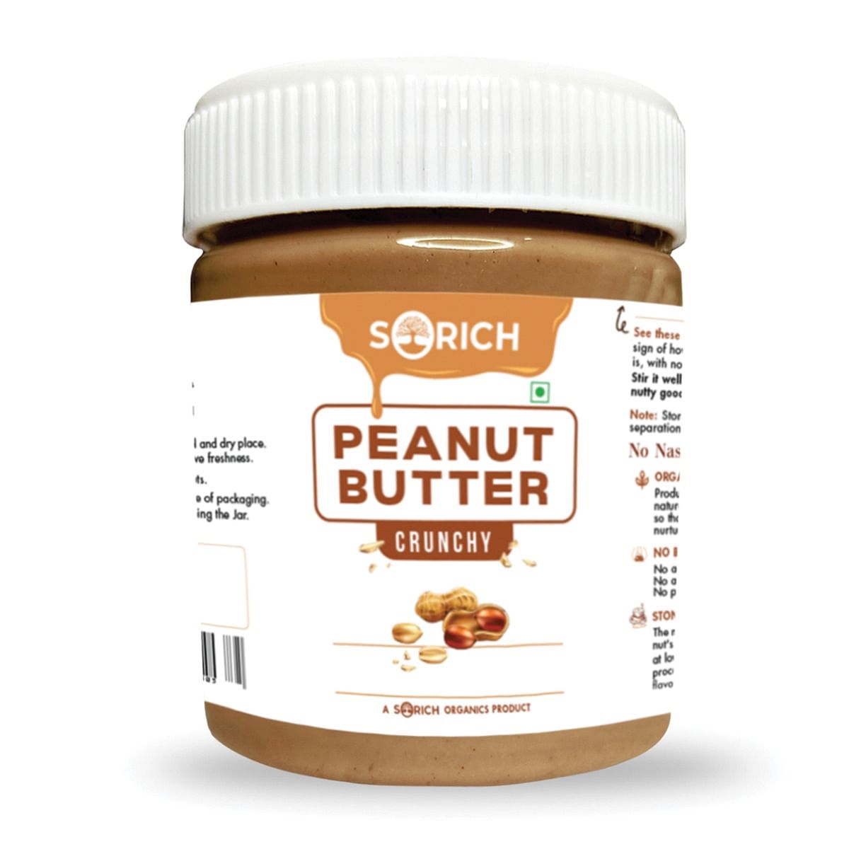 

Sorich Peanut Butter, Crunchy 350g