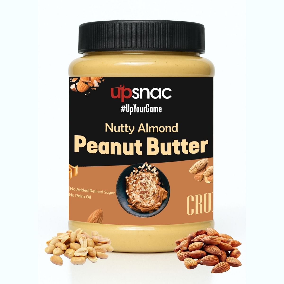 

Upsnac Nutty Almond Peanut Butter (Crunchy) 900g