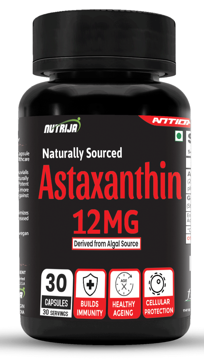 NutriJa Astaxanthin 12mg – Naturally Sourced from Algae, Antioxidant Supplement | Supports Cardiovascular Health, Support Healthy Ageing-picture-8