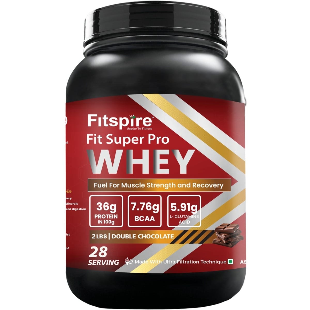 Fitspire Fit Super Pro Double Chocolate Whey Protein 2 lbs-picture-14