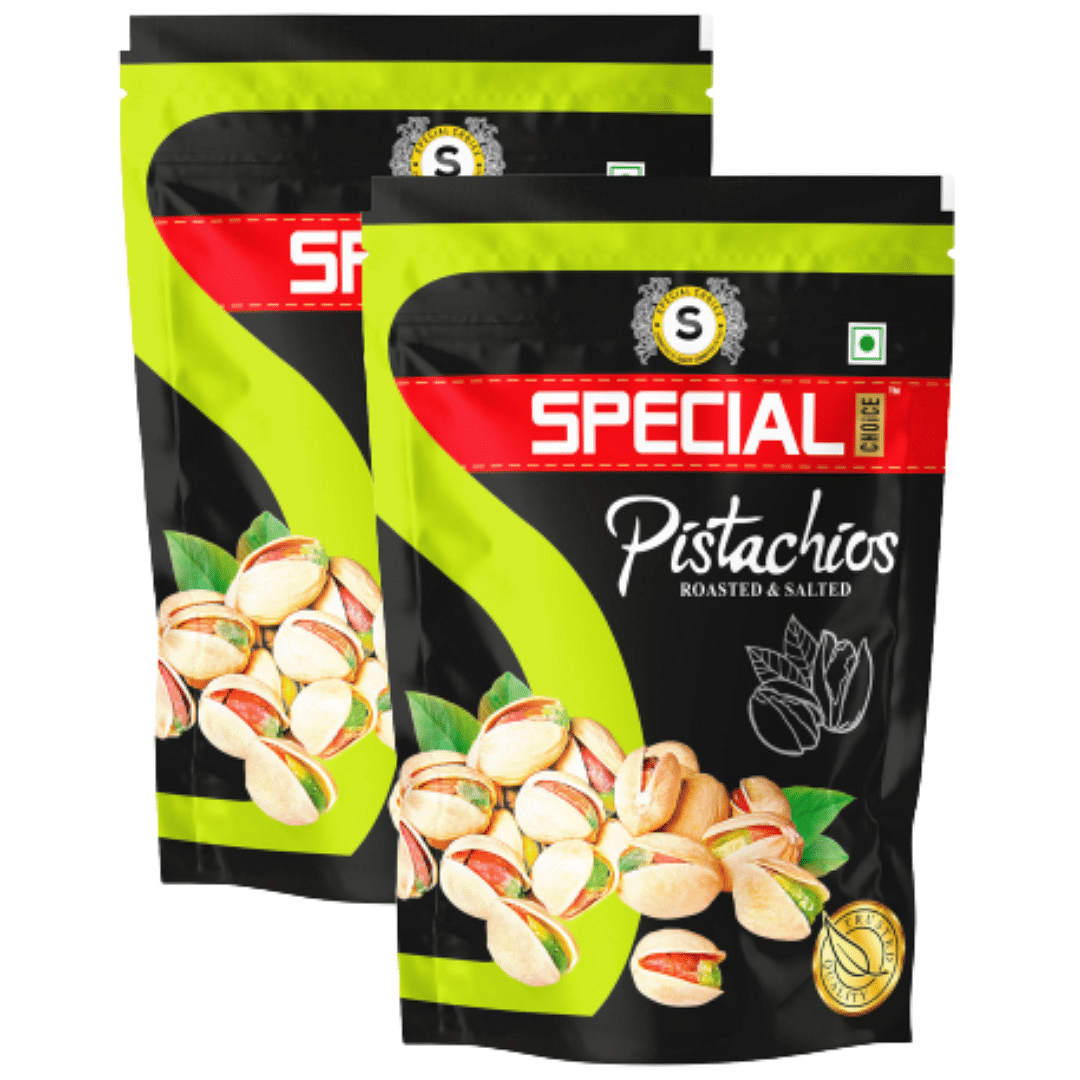 

Special Choice Pistachio Roasted And Salted California Pouch 250g x 2