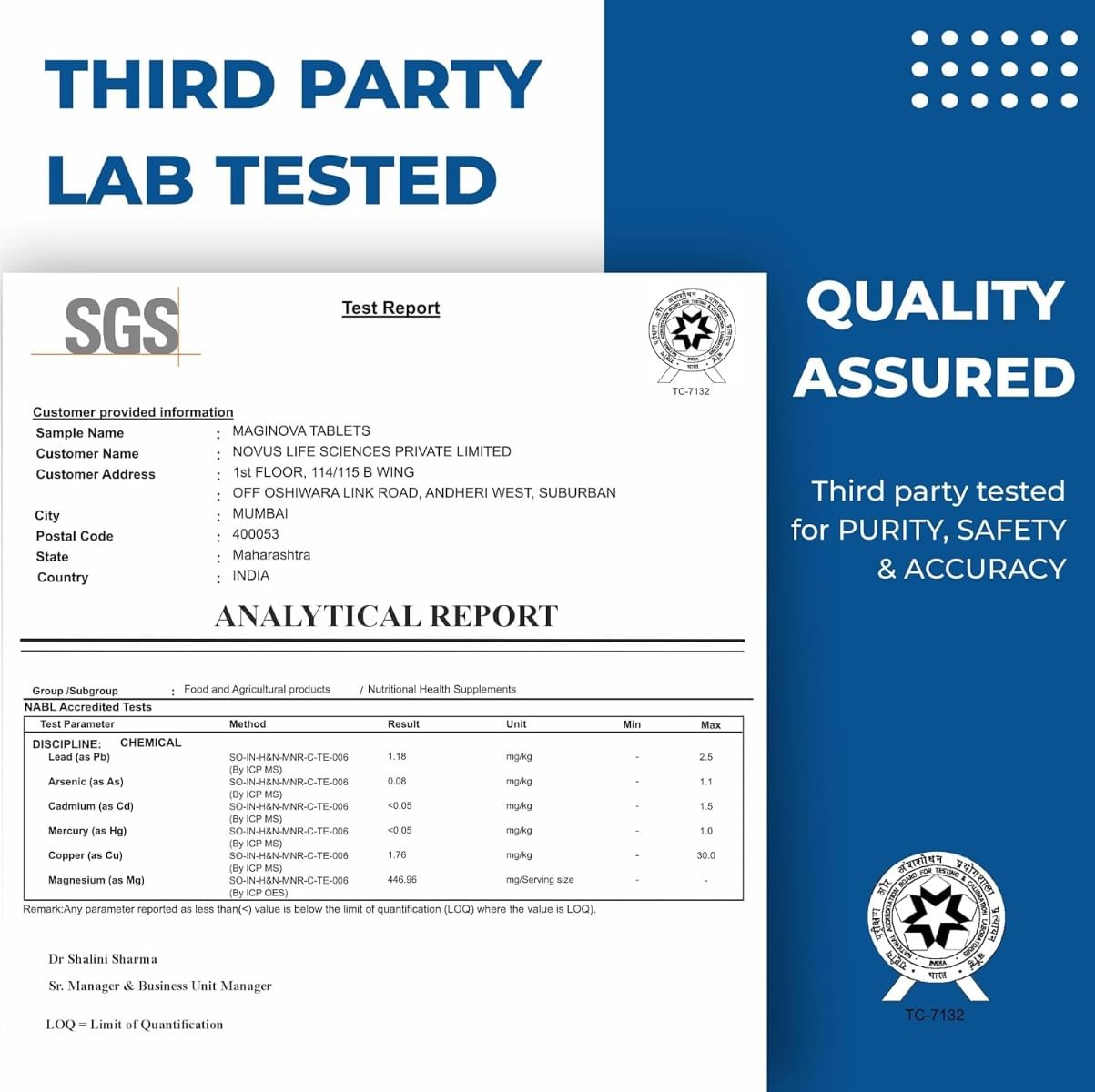 

Carbamide Forte Chelated Magnesium Glycinate | 60 Veg Tablets | 2000mg Per Serving | Muscles Recovery | Sleep