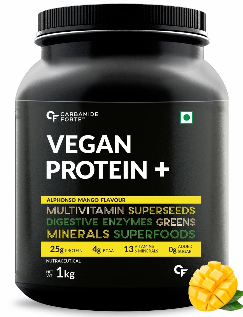 Carbamide Forte Vegan Protein Powder Plant Based Pea Protein Powder