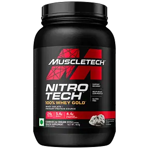 Muscletech Nitrotech 100% Whey Gold Cookies and Cream