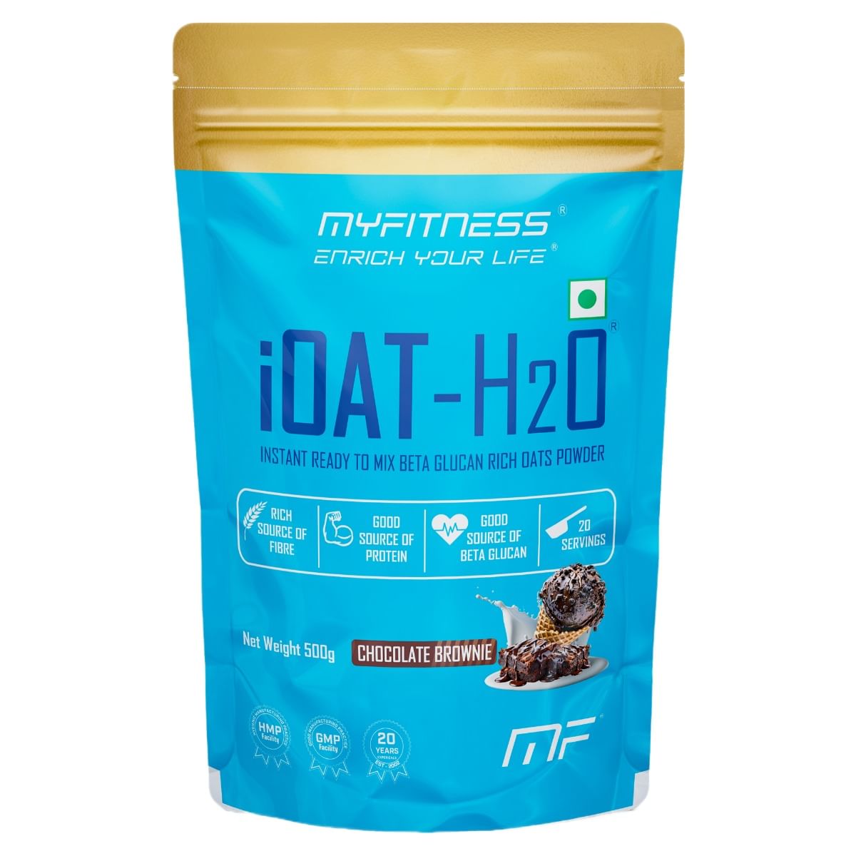 

MYFITNESS ® iOAT-H2O 20 Servings Chocolate Brownie