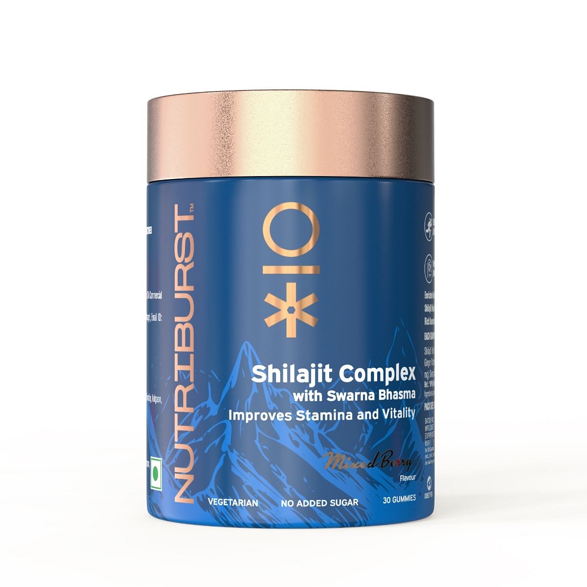 

Nutriburst Shilajit Resin Gummies, Ayurvedic Herbal Blend with Swarna Bhasma, KSM-66 Ashwagandha, Black Musli and Ginger, Natural Energy & Vitality...