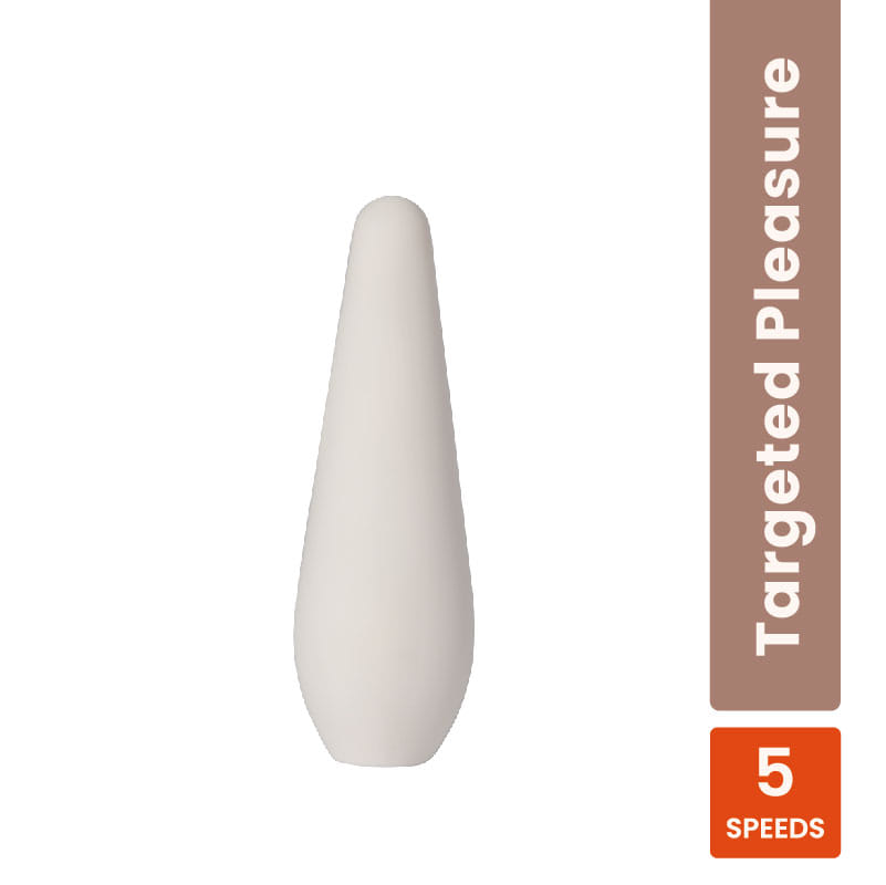 MyMuse Pulse Personal Massager - 5 Speeds, Rechargeable & Waterproof (Morning Light)