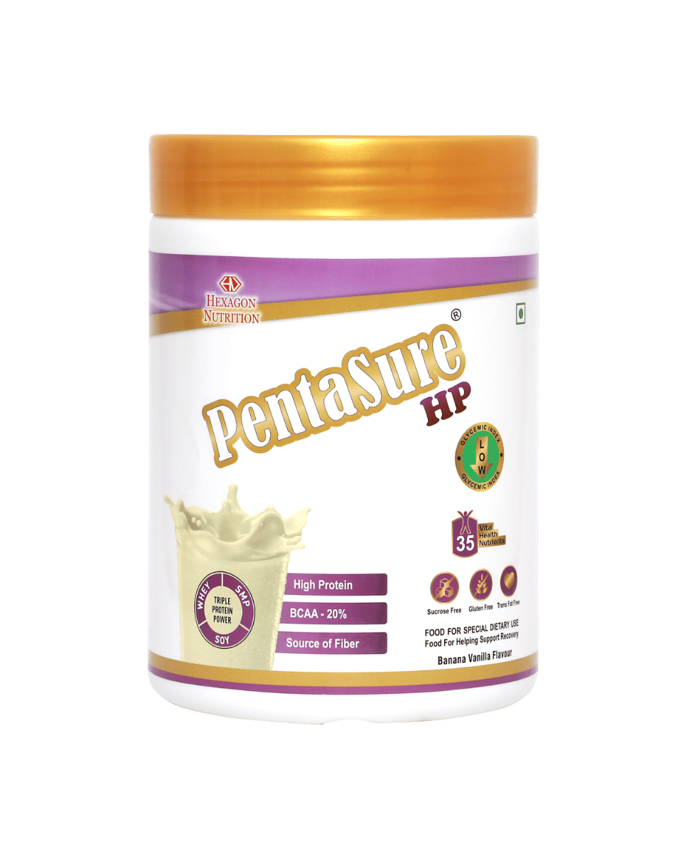 

Pentasure HP Whey Protein - Banana Vanilla 400gm