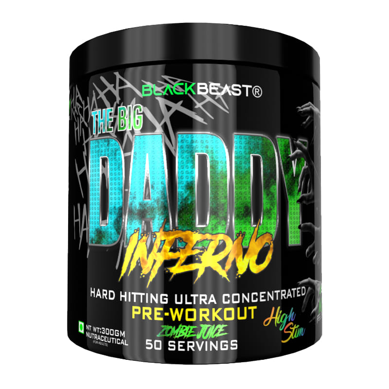 

Black Beast The Big Daddy Inferno Pre Workout Zombie Juice
