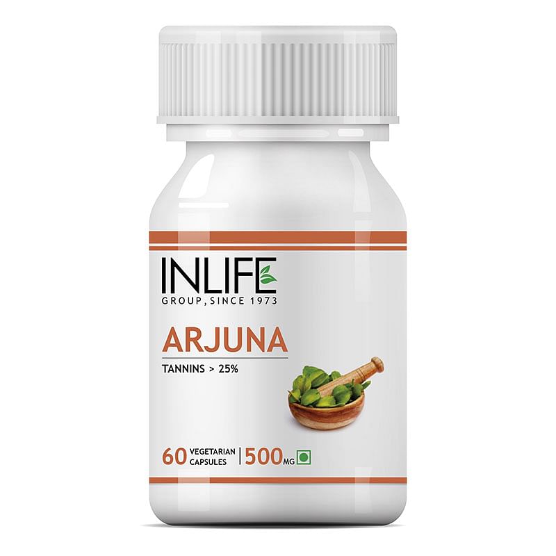 

Inlife Arjuna Supplement 500 mg - 60 Veg Capsules