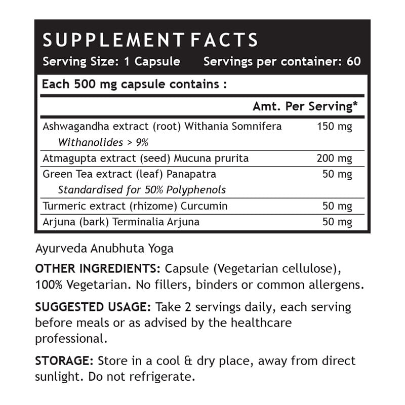 Inlife Neuro Nerve Care Health Supplement - Ashwagandha, Green Tea ...