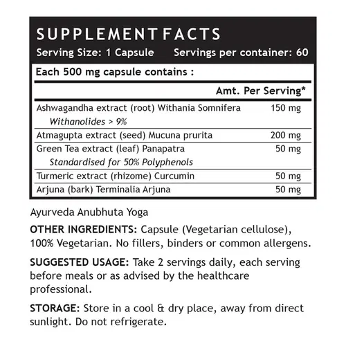 Inlife Neuro Nerve Care Health Supplement - Ashwagandha, Green Tea ...