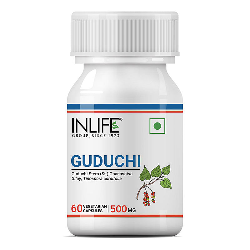 INLIFE Guduchi Giloy (Tinospora Cordifolia) Stem Extract Immunity ...