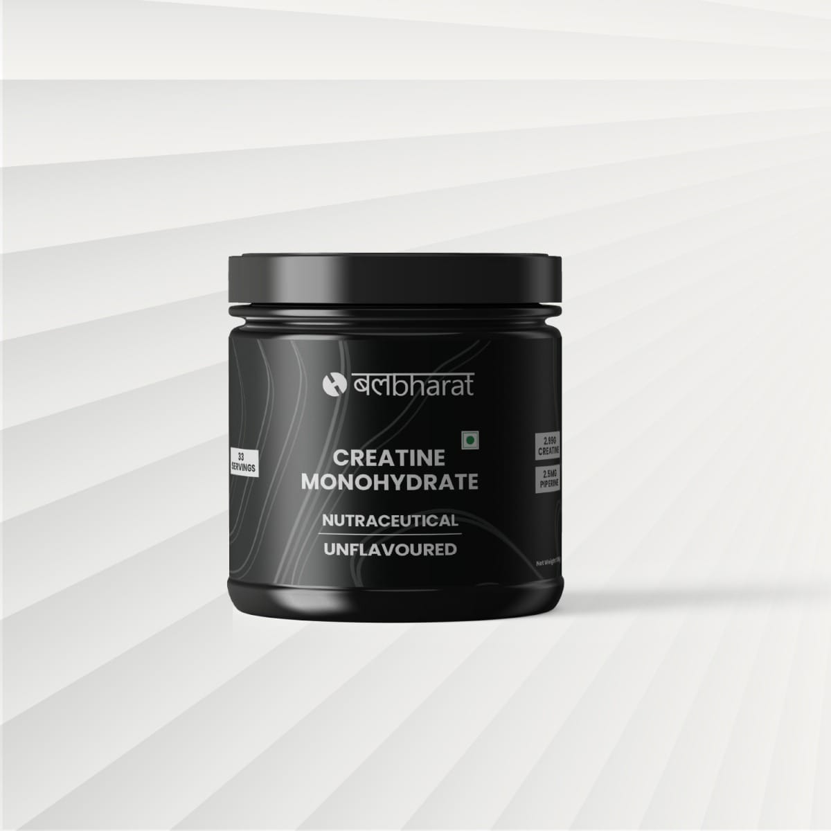 

The Bal Bharat Creatine Monohydrate – 100% Pure Micronized Creatine for Muscle Strength, Endurance & Power – 300g, No Fillers, Vegan-Friendly, Unfl...