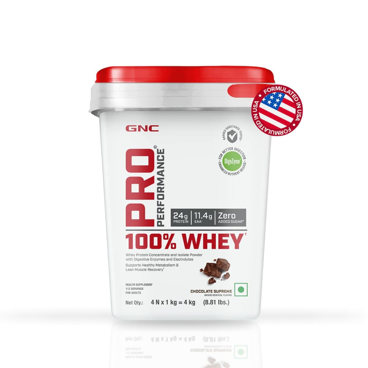 

GNC Pro Performance 100% Whey Protein Powder | Boosts Strength & Endurance | Builds Lean Muscles | Fastens Muscle Recovery | Formulated In USA | 24...