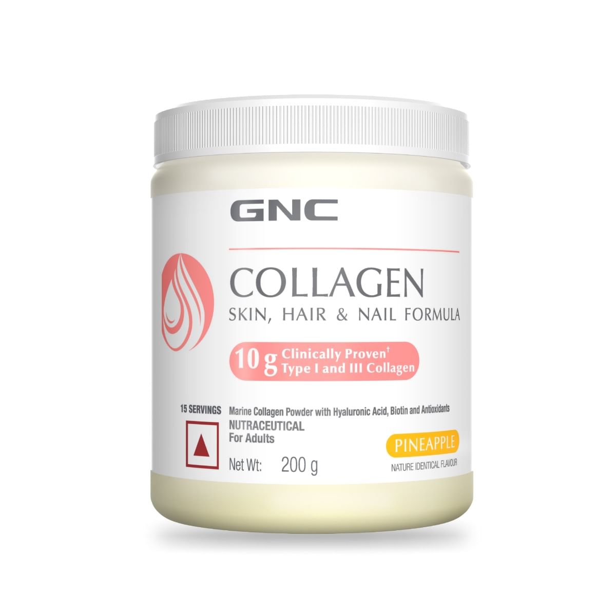 

GNC Marine Collagen with Hyaluronic Acid, Biotin & Antioxidants for Women & Men | Reduces Fine Lines & Wrinkles | Highest Dosage of 10g Per Serving...