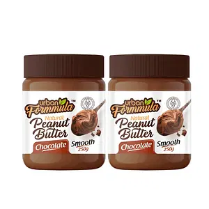 Urban Formmula Chocolate Peanut Butter | High Protein (19g) | Nutritious | Chocolate Spread 250g (Pack of 2)