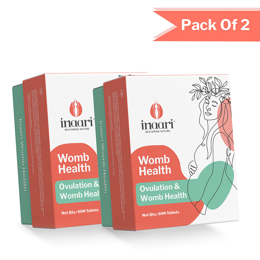 Inaari Womb Health - 120N Tablets | Ayush Approved Ayurvedic Tablet for Womb Health | Promotes Womb Health & Strengthens Reproductive System | Natu...